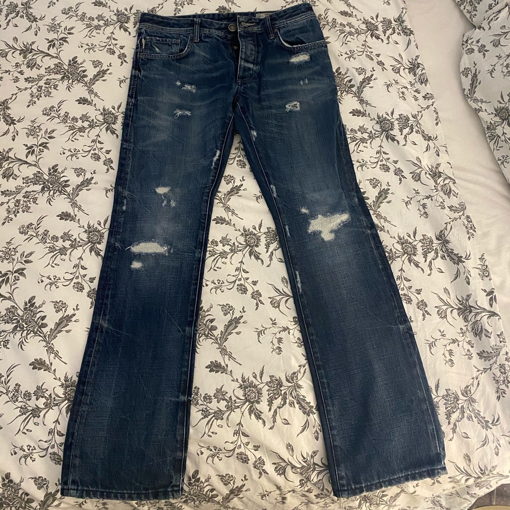 JACK & JONES REGULAR FIT RIPPED JEANS 32x32